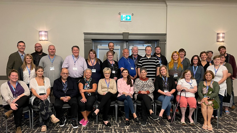 Participants and the National Training Team at the last Family Leadership training weekend, which took place in Moncton, New Brunswick 